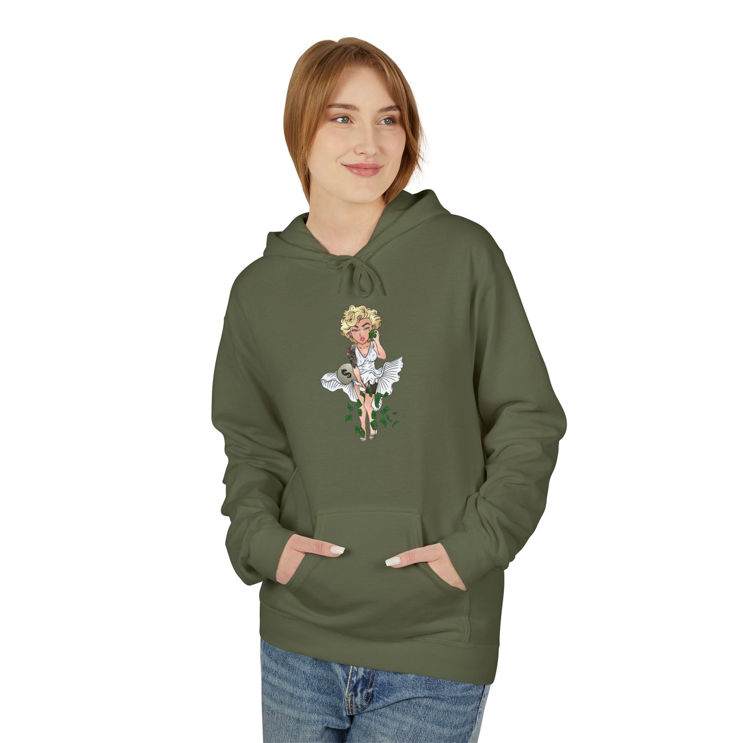 Unisex Midweight Softstyle Fleece Hoodie